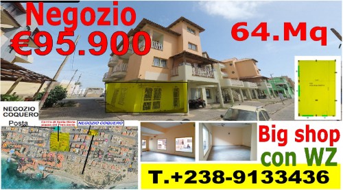 NEGOZIO coquero€95000 caboverdvacanzeCAPO VERDE VACANZE Sal Santa Maria CAPO VERDE