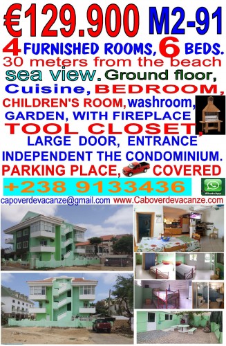 €129900 WIND vendo santa maria, Sal, capo verde, vacanze caboverdevacanze, capoverde holidays,