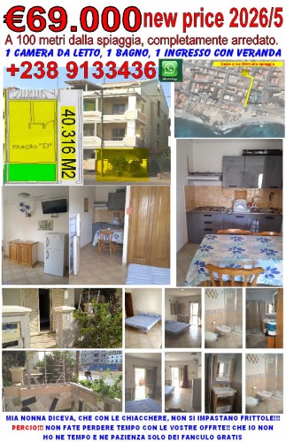 €6990 oasis 2026-5 T0 M2 44,17 С ВЕРАНДОЙ eeevai.com caboverdevacanze.com